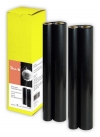 312868 - 2 Peach Thermal Transfer Rolls, compatible with FO-3CR, UX-3CR Sharp